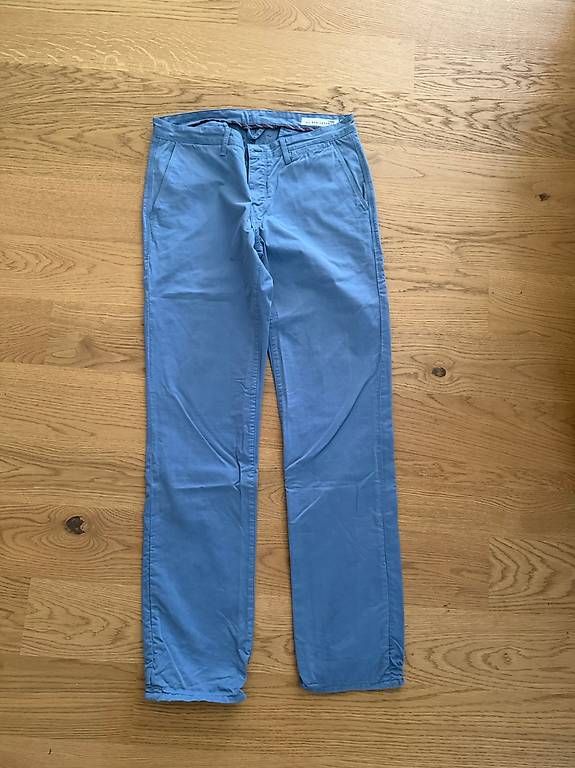 Pantaloni: Chino Hose BEN SHERMAN hellblau  – Usato da Heerbrugg venduto da Taems_83