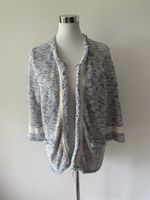 Betty Barclay Sommer Jacke Blau Weiss, Grösse 40, Top! (50)