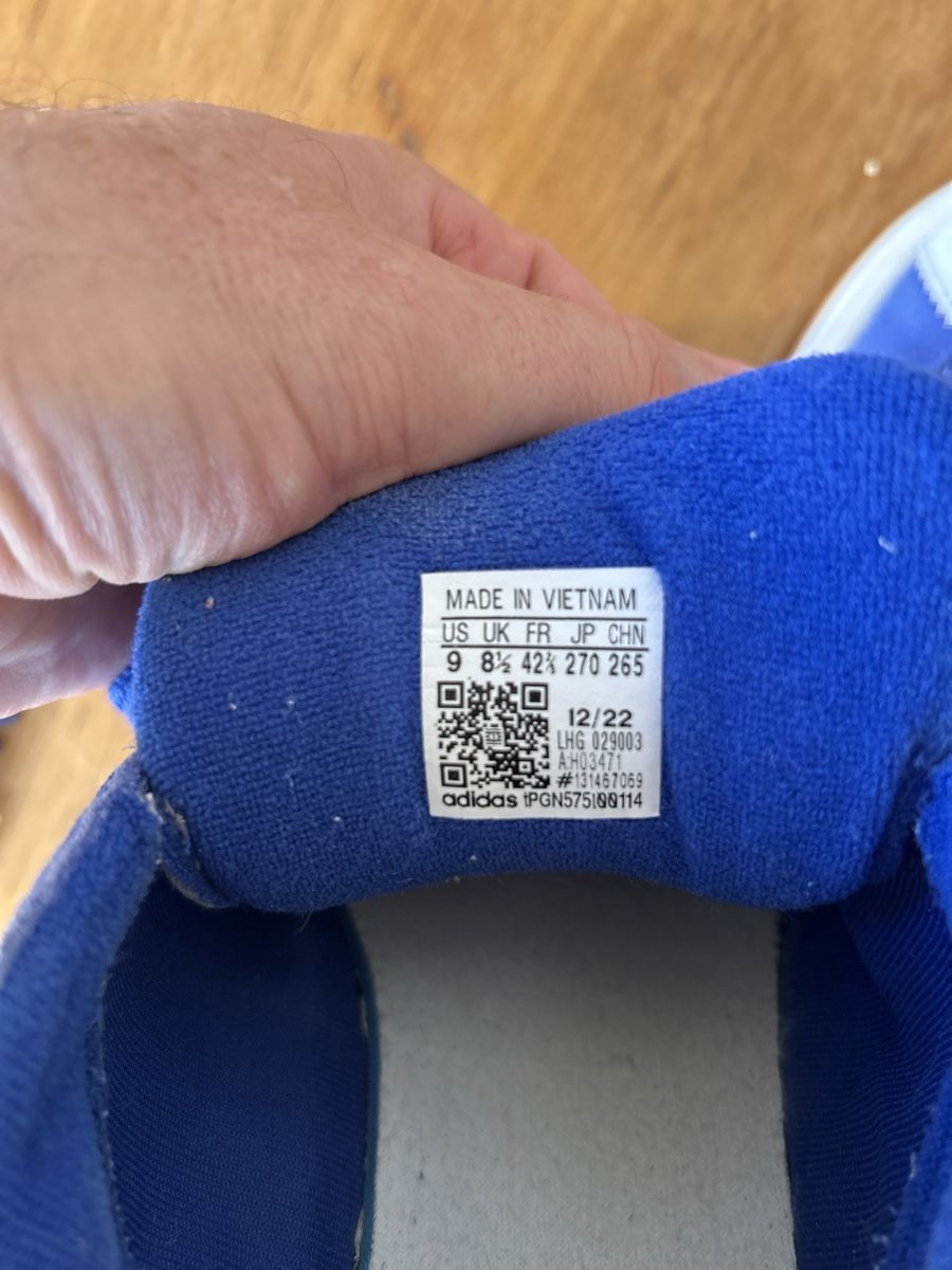 Adidas Scarpe da uomo: Adidas Campus bleu taille 42 2/3 – Usato da Lausanne venduto da tirikiri 4