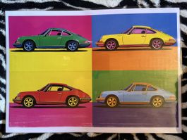 Porsche 911 andy warhol Oldtimer Classic stil
