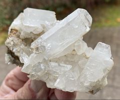 Schöne Stufe mit mehreren Doppelender Wergenstein GR