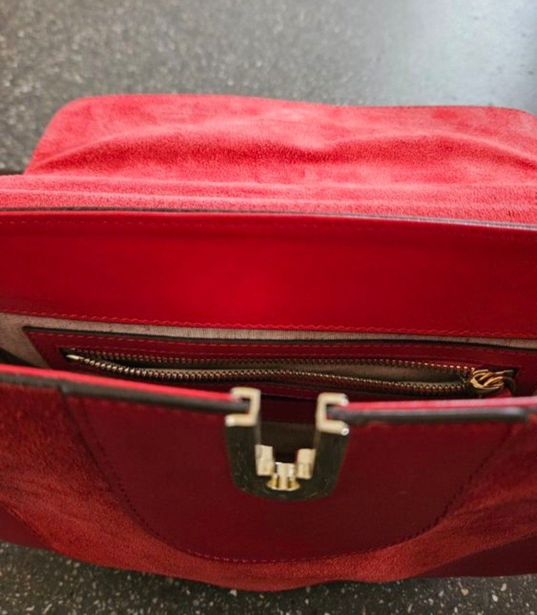Massimo Dutti Borse da donna: Handtasche in Rot Massimo Dutti – Nuovo (secondo la descrizione) da Ormalingen venduto da nomolnoi 4