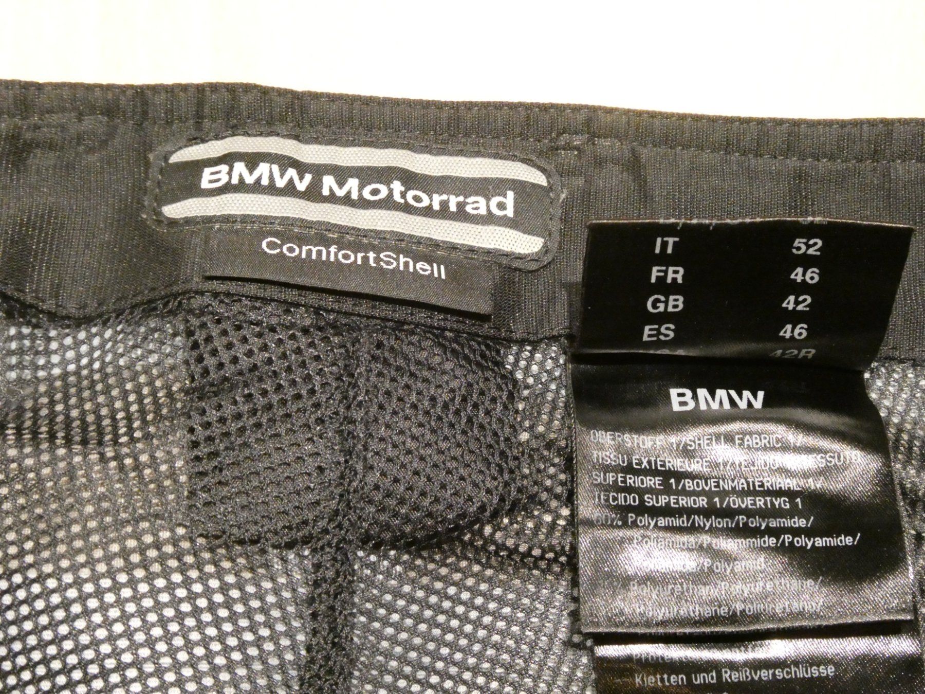 BMW Pantaloni: BMW Motorradhose, Typ Comfort Shell, Gr. 52 – Usato da Glarus venduto da Zigerfrigg 2