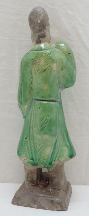 alte China Tonfigur, glasierte Figur | Kaufen auf Ricardo