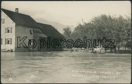 FL Ruggell - Hochwasser - Katastrophe