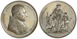 Rom, Gregor XVI., Medaille 1841 AN XI