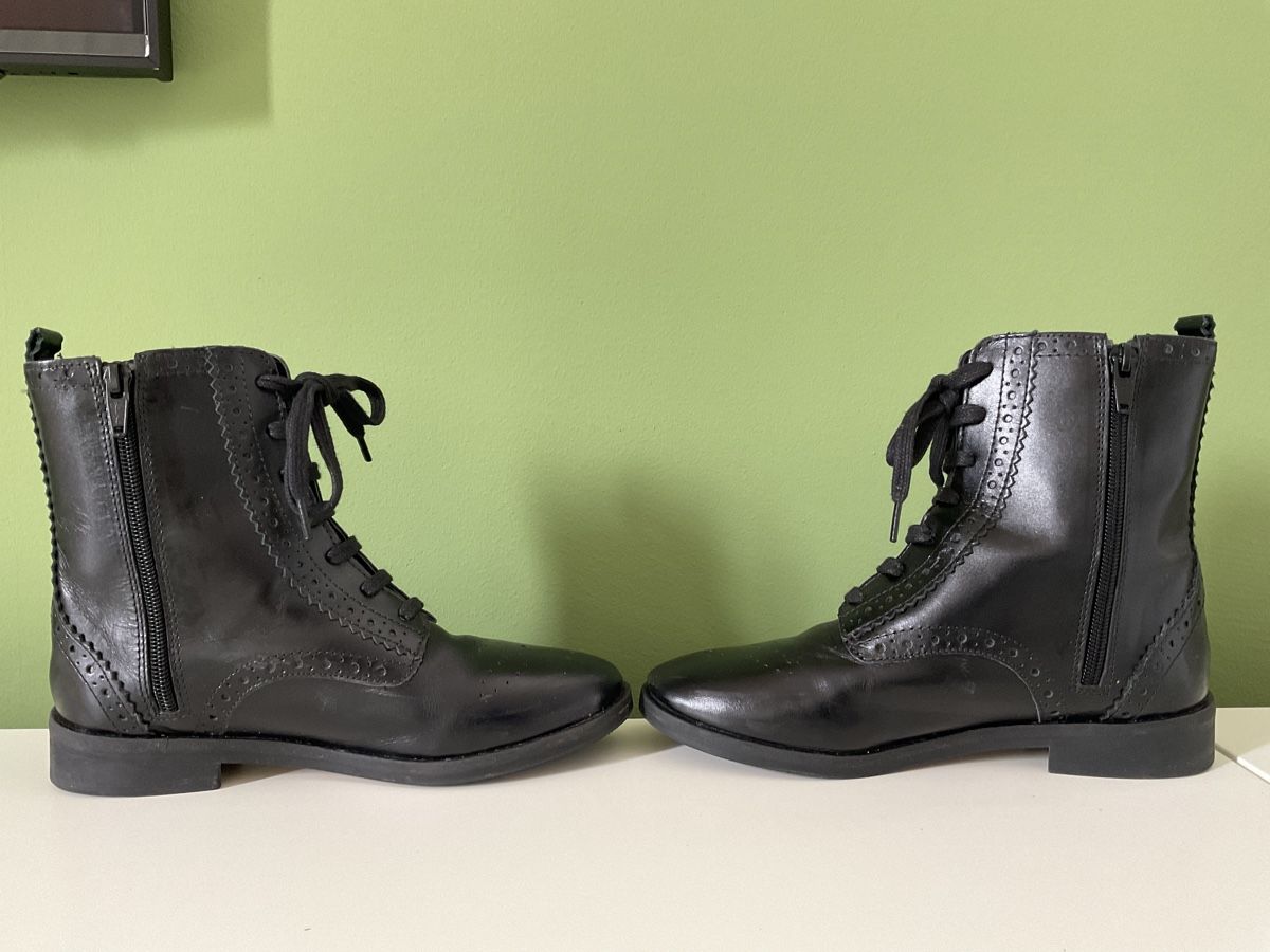 Scarpe per ragazze: Leder Stiefeletten Mädchen Gr.35 – Usato da Pfäffikon ZH venduto da Ben0707 4