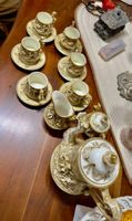 Capodimonte Italien Kaffeetassenset mit Untertassen