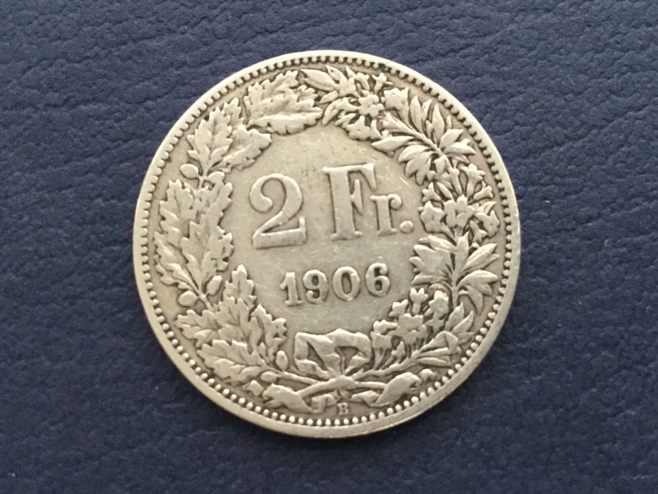 Tutti le monete: sehr schöne 2 Franken 1906 – Usato da St. Margrethen SG venduto da alfapeugeot10 2