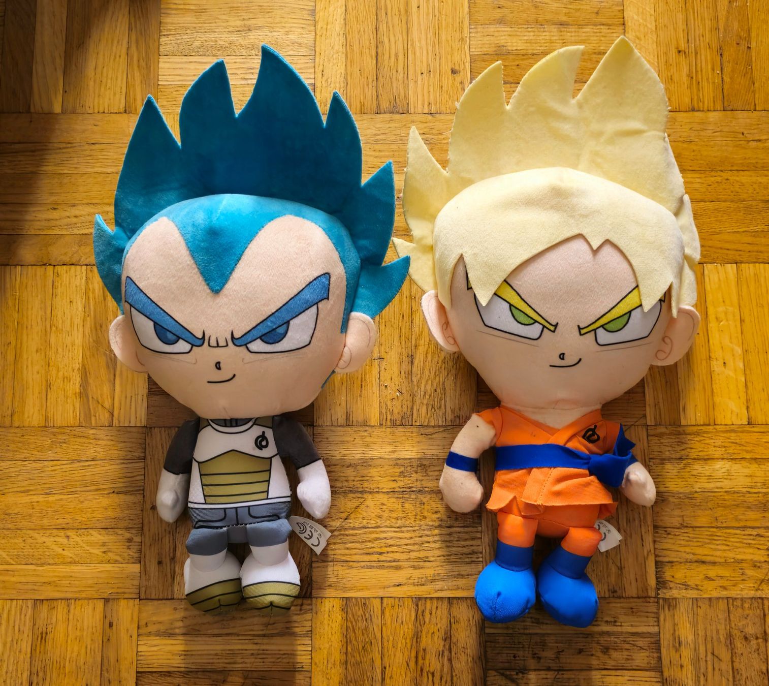 Giocattoli: Peluche vegeta et son goku – Usato da Bernex venduto da Syssi57