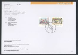 2013, Sammelblatt, 150. Geburtstag Ernst Kreidolf, Nr. 821
