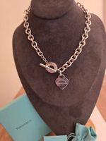 Tiffany & Co. 925 Silber Herz Kette 100 % Original NP 1350