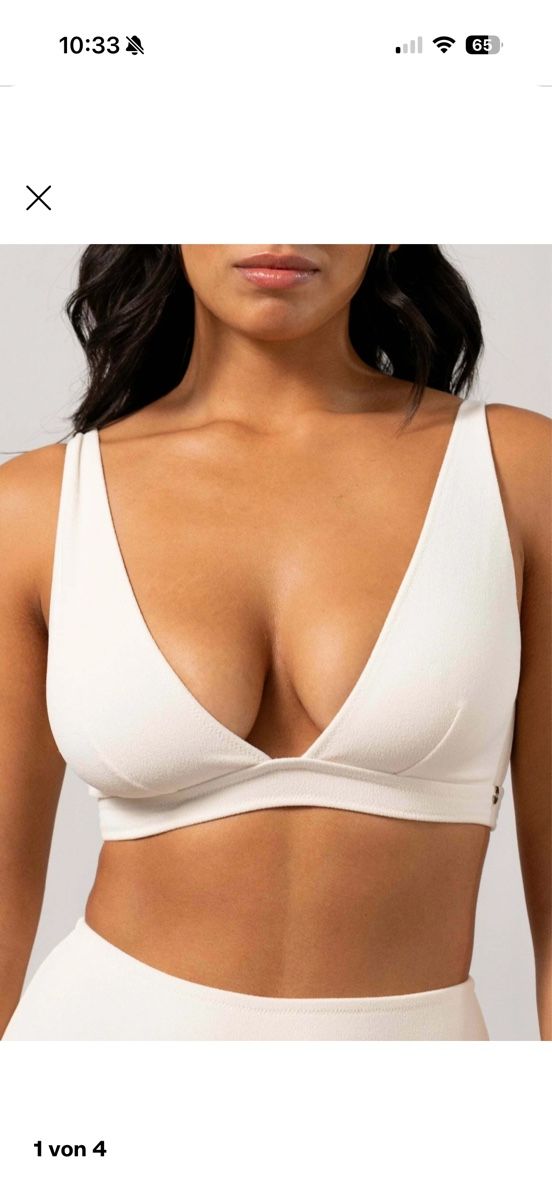 Badekleider & Bikinis: Understatement Plunge Bikini Top – Neu (gemäss Beschreibung) aus Fisibach von sam_zb72