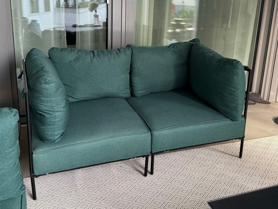 Sofas: 2x Garten Set Grün 2-Seater Sofa – Gebraucht aus Zürich von Du_9w2w 3