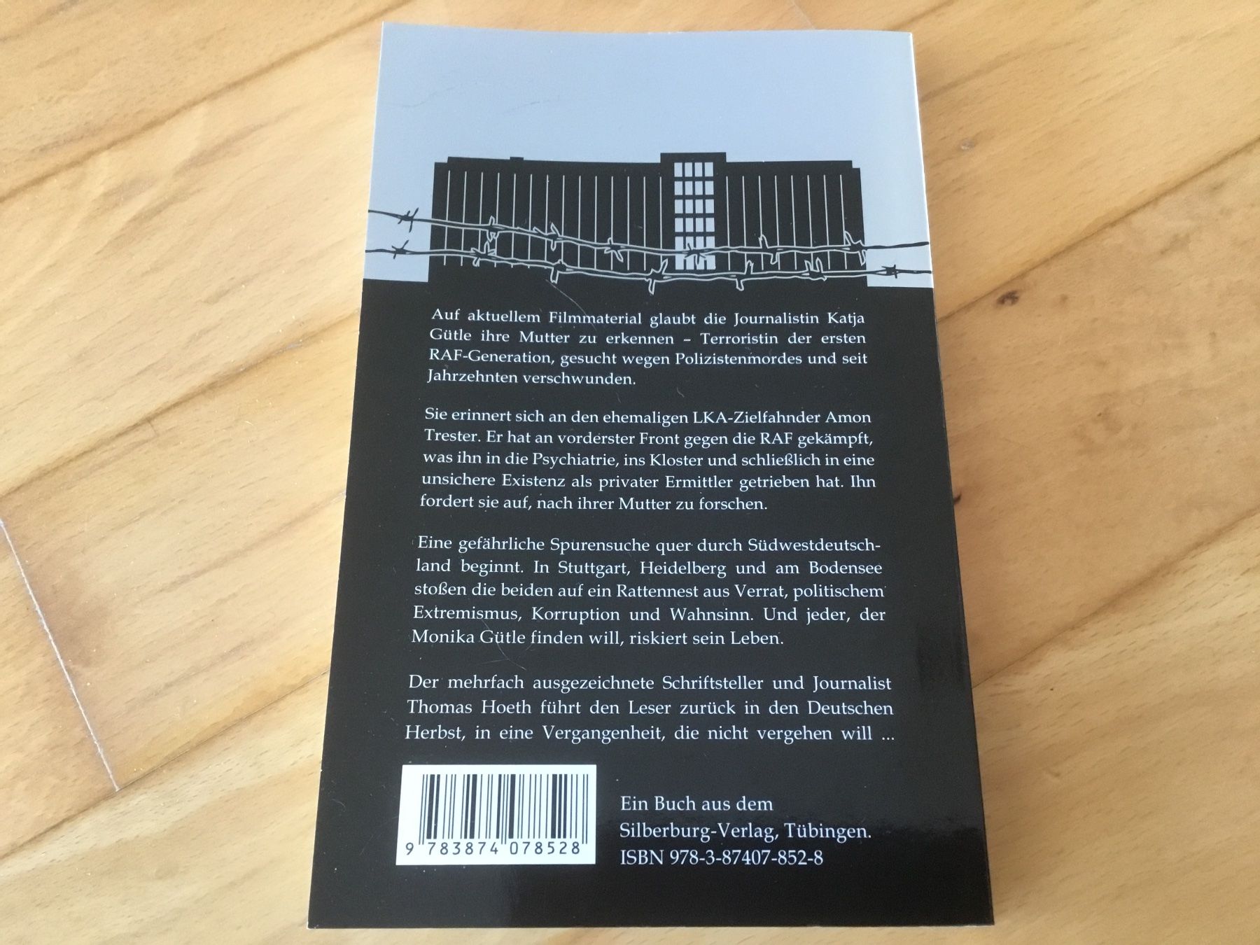 Libri: Herbst Botin: Stuttgart-Krimi von Thomas Hoeth – Usato da Kerzers venduto da Georges3210 1