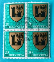  Viererblock Nr.J265 Stempelt Bern 1978   