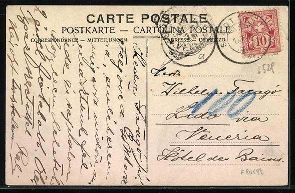 Cartes postales: AK Gotthard, Hospiz mit Bergstrasse – D'occasion à Berlin par bartko-reher 1
