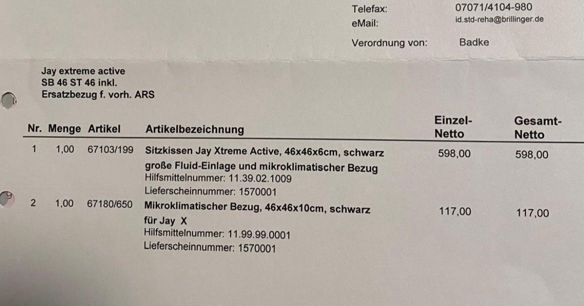 Cuscini: 2 Sitzkissen Jay Xtreme Active plus Bezug – Nuovo (secondo la descrizione) da Kleindöttingen venduto da Dullaj.Corp 3