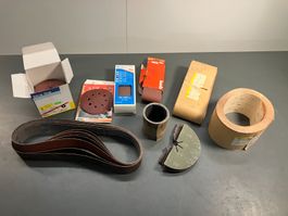 Posten div. Schleifbänder / Papier auch für Maschinen ab 1.-