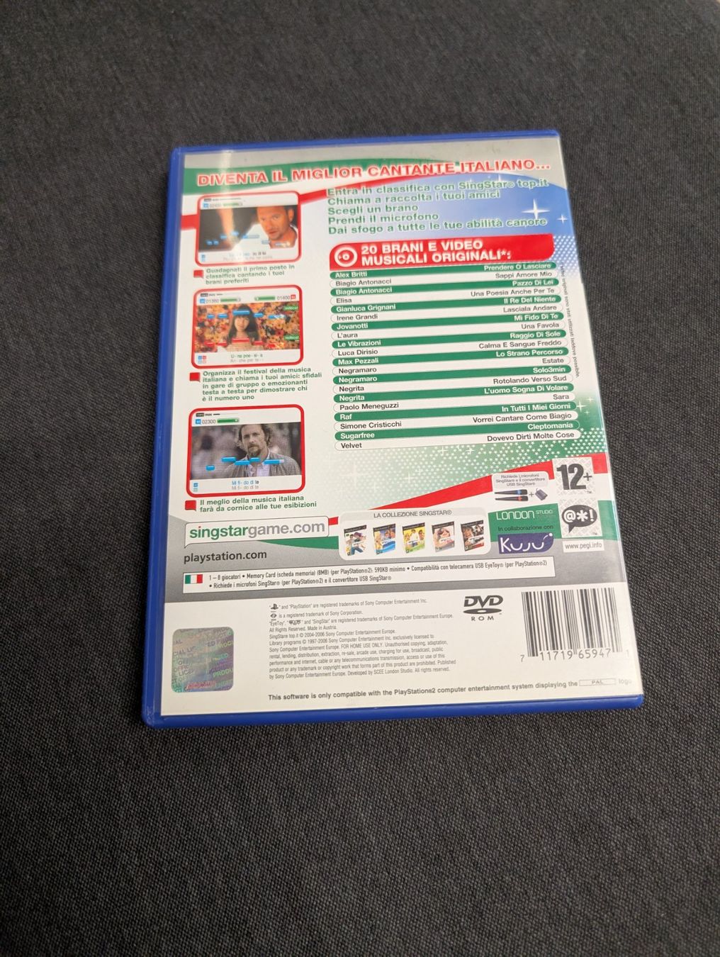 Spiele: Singstar top it Sony playstation 2 – Gebraucht aus Giubiasco von Ticinerd 1