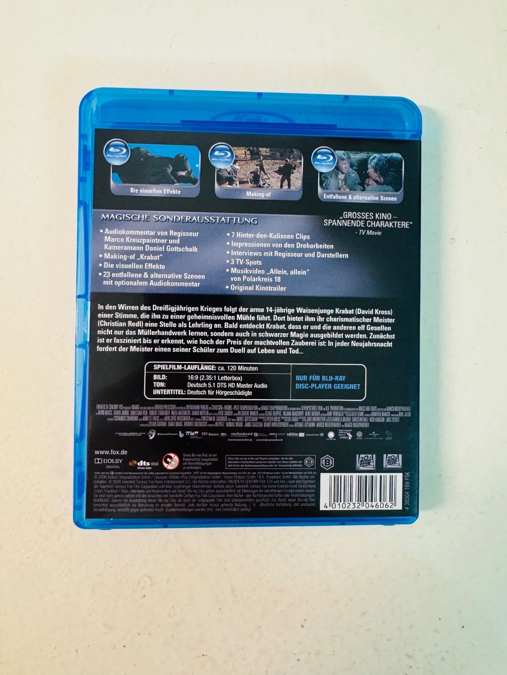 Tous les DVDs: KRABAT. (BLU-RAY) – D'occasion à Basel par san_2qlq 1