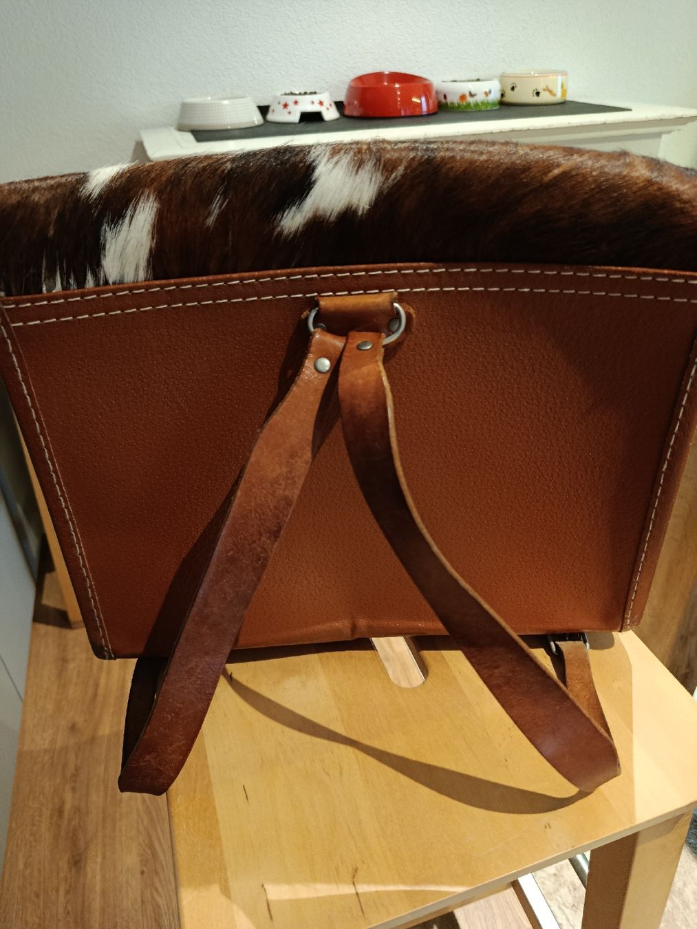Zaini: Schöner Schulranzen mit Fell Vintage – Usato da Wattwil venduto da sunicheyenne 3