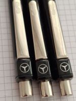 3 Stk Kugelschreiber Mercedes Benz Logo Schwarz