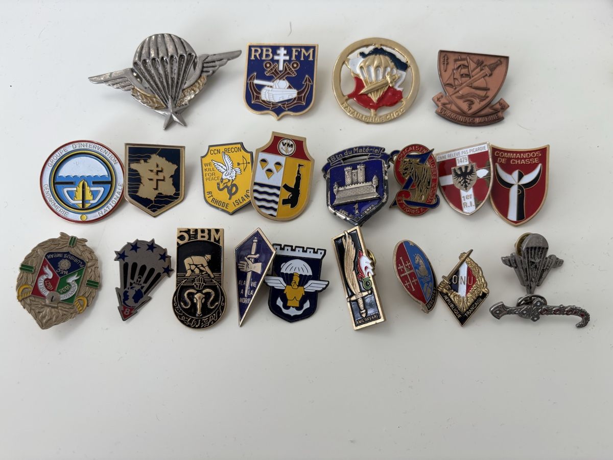 Placchette & Badge: Lot pins francaises – Usato da Le landeron venduto da santa_99