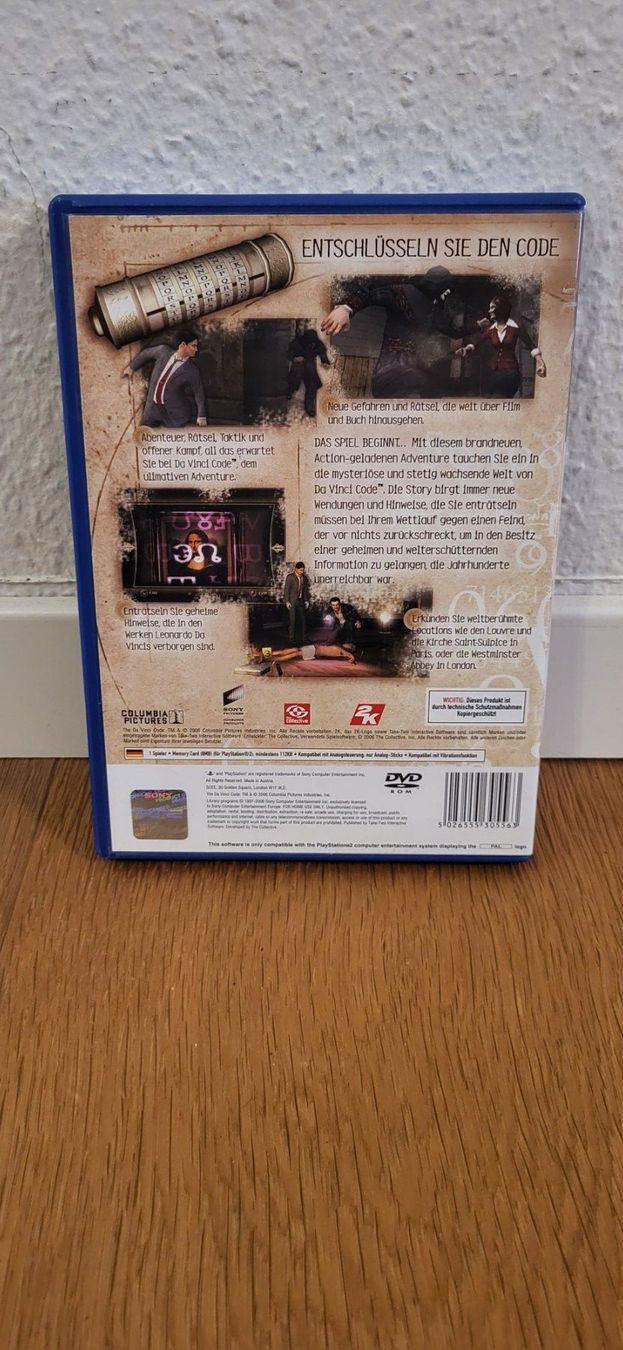 Sony Spiele: PS2 - The Davinci Code Sakrileg – Gebraucht aus Münsingen von DigitaleSpielecke 1