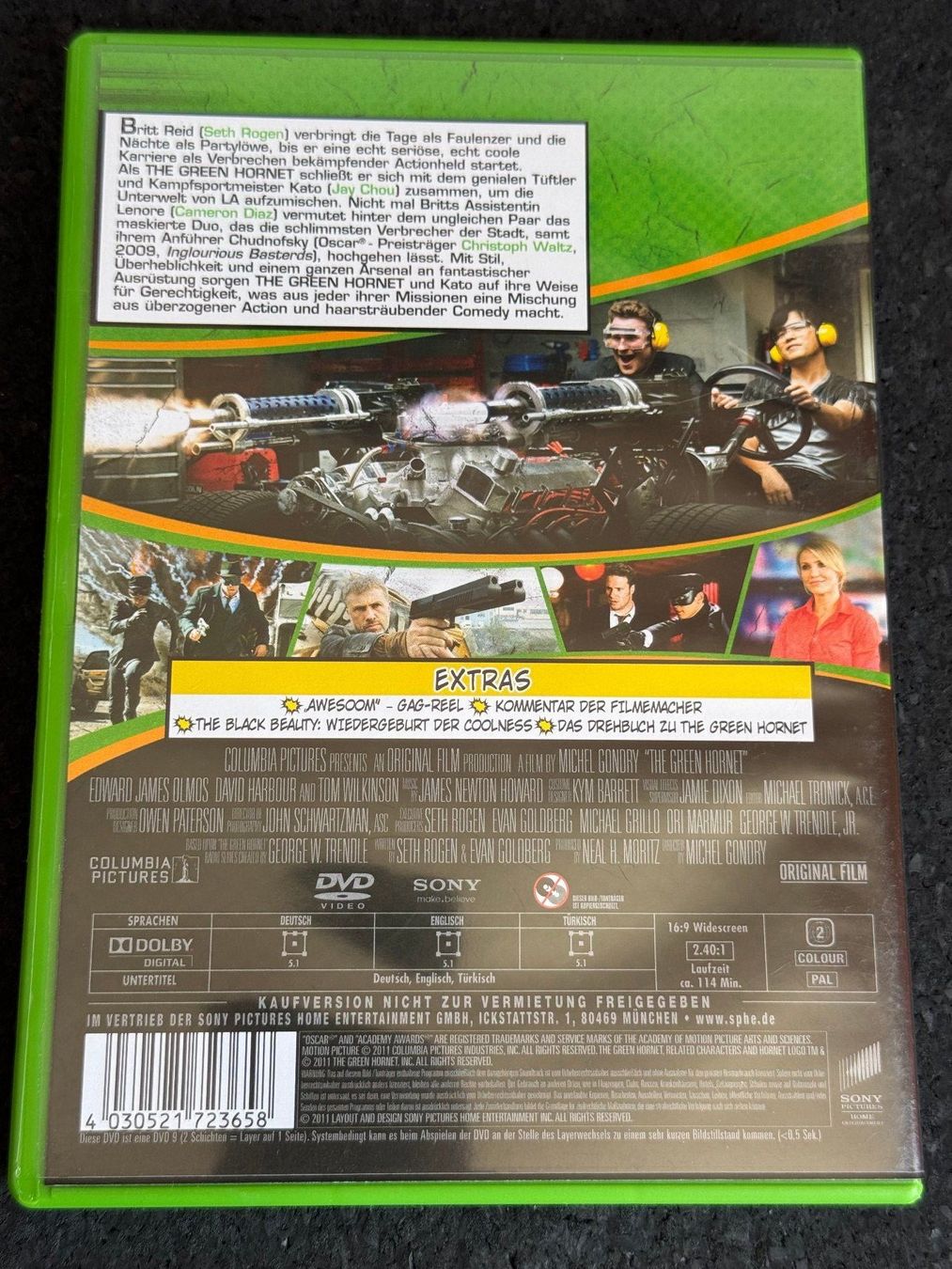 Tutti i DVDs: The green Hornet DVD DE/EN/TK – Usato da Fribourg venduto da tschjoly 1