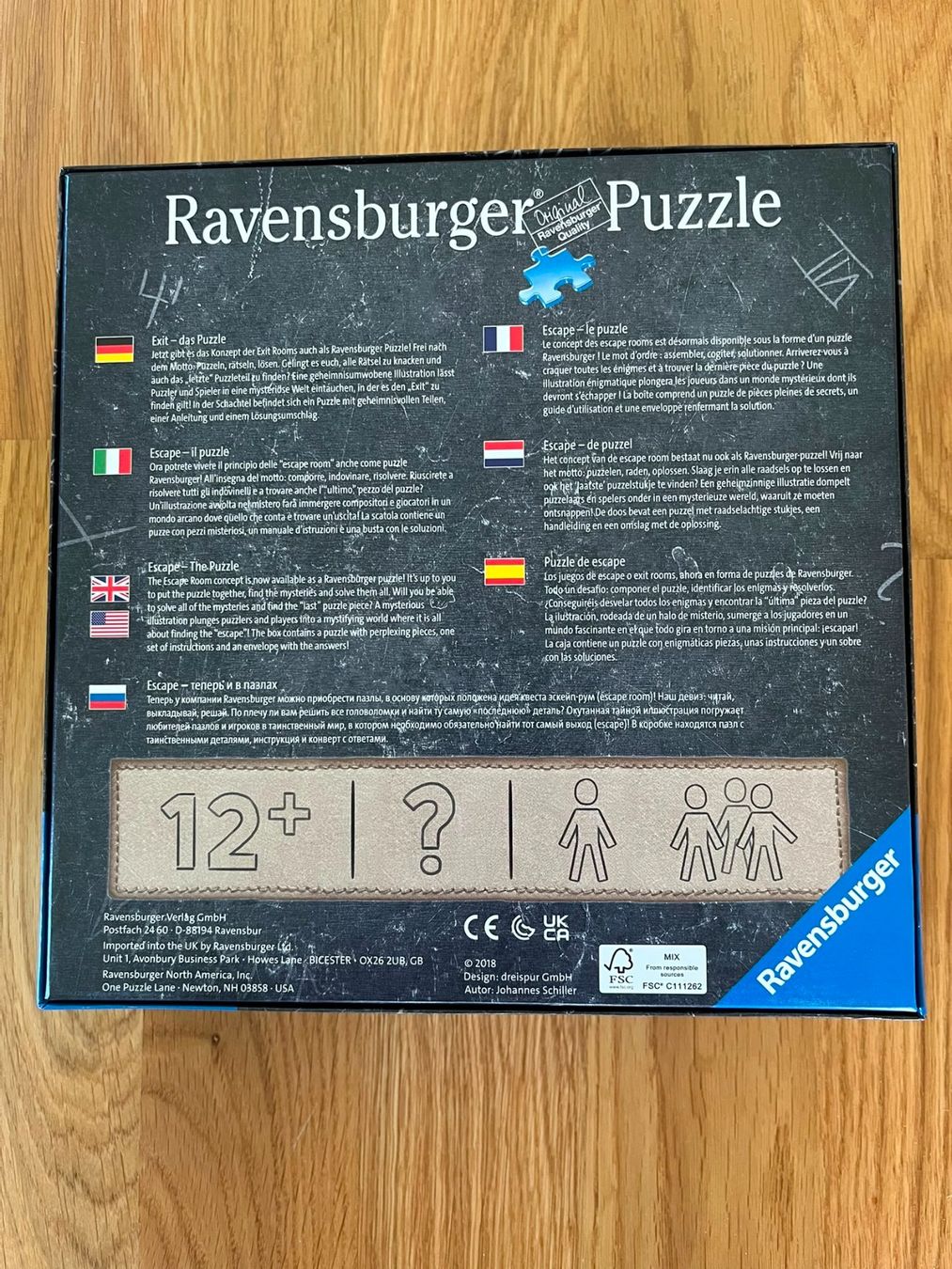 Ravensburger Puzzles: Ravensburger Escape Puzzle - Kuenstleratelier – Gebraucht aus Luterbach von val_ccd6 1