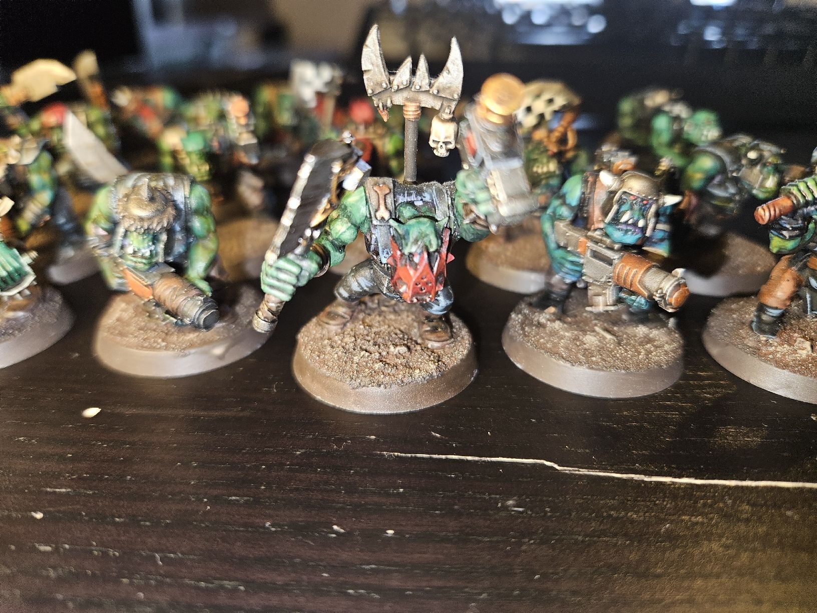 Modellbausätze & Standmodelle: Warhammer 40K - Ork Boyz Unit Painted – Gebraucht aus Genève von lec_2k2j 1