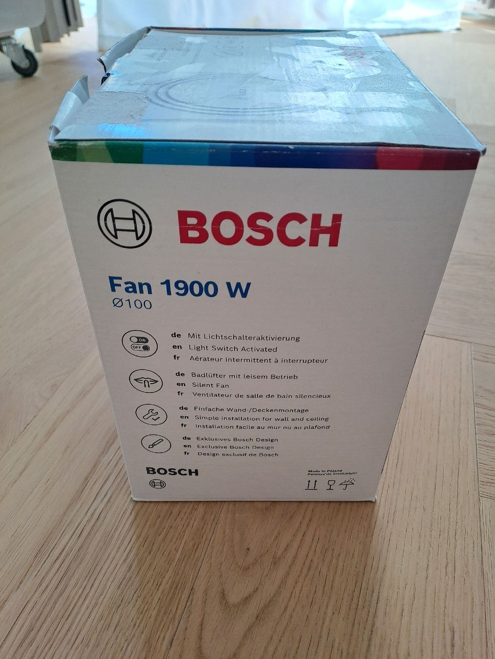 Ventilateurs: BOSCH Lüfter F1900 W 100  – Neuf (Voir description) à Burg im Leimental par Fridulin 3