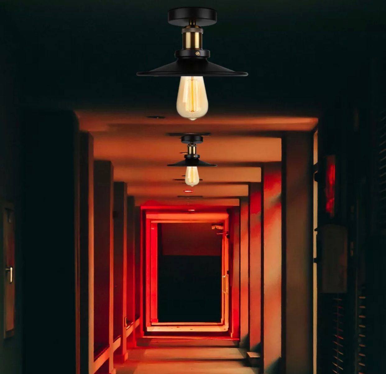 Lampadari & plafoniere: E27 Deckenlampe Hängeleuchte Schwarz Met – Nuovo e nell'imballaggio originale da Amriswil venduto da JaJa-Express 7