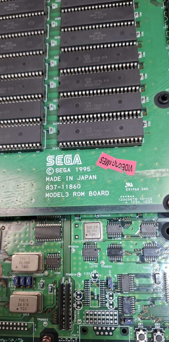 Sega Giochi: arcade spielautomaten pcb sega virtua striker – Difettoso da Arcegno venduto da DiamondArcade 2