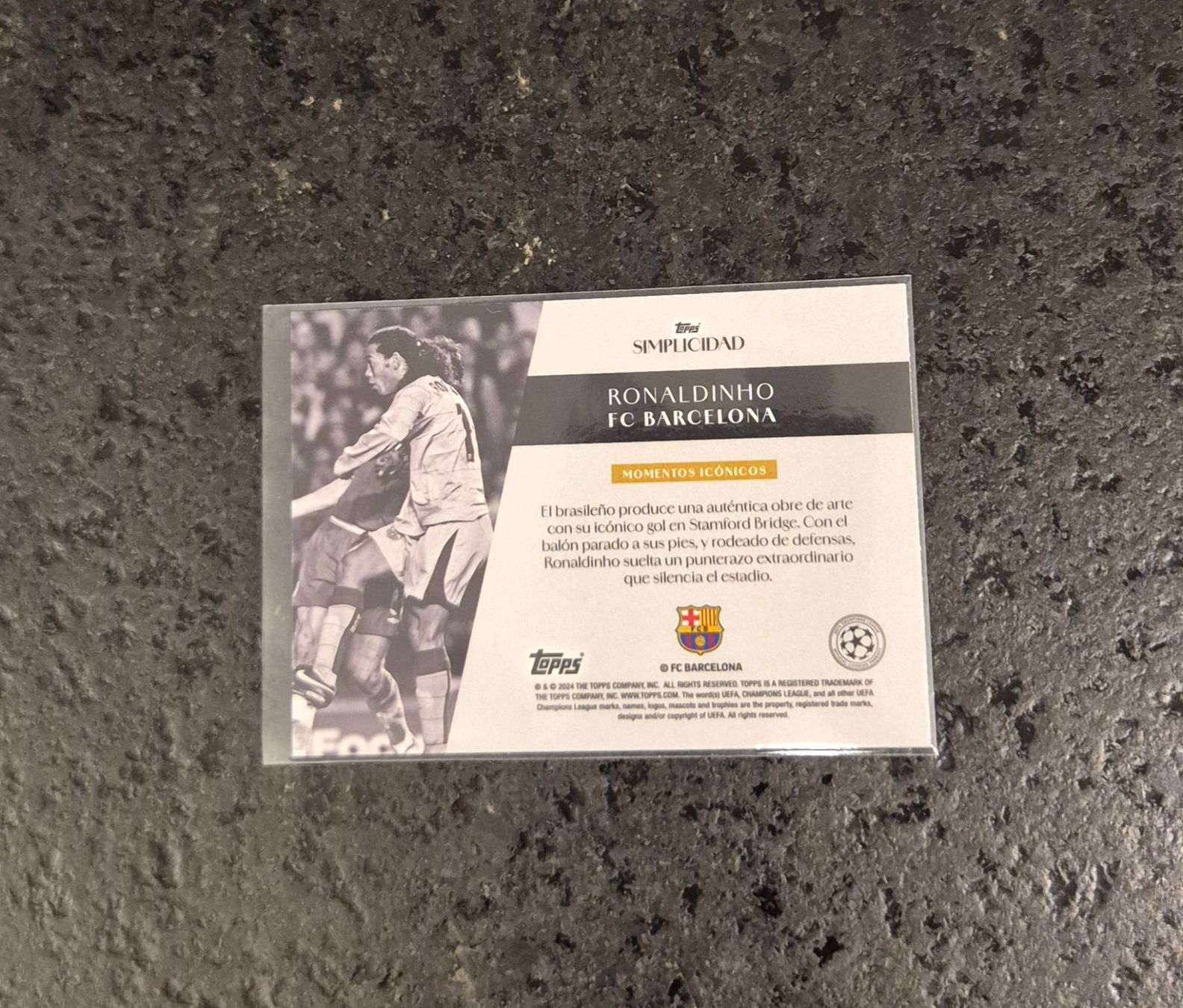 Topps Carte collezionabili: Ronaldinho - Barcelona - Topps – Nuovo (secondo la descrizione) da Burg AG venduto da Danoe 1