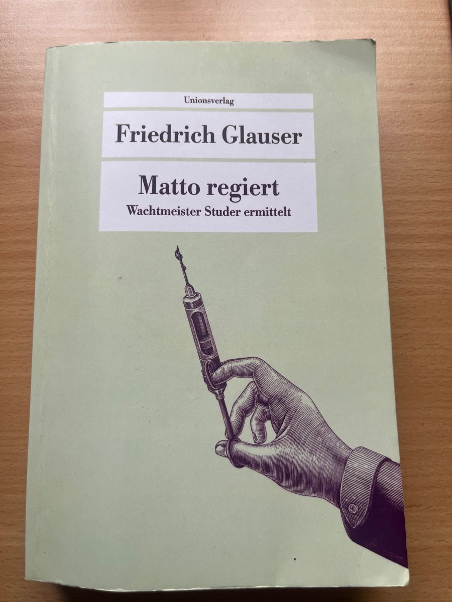 Libri: Matto regiert - Friedrich Glauser – Usato da Wichtrach venduto da mar_bau3114