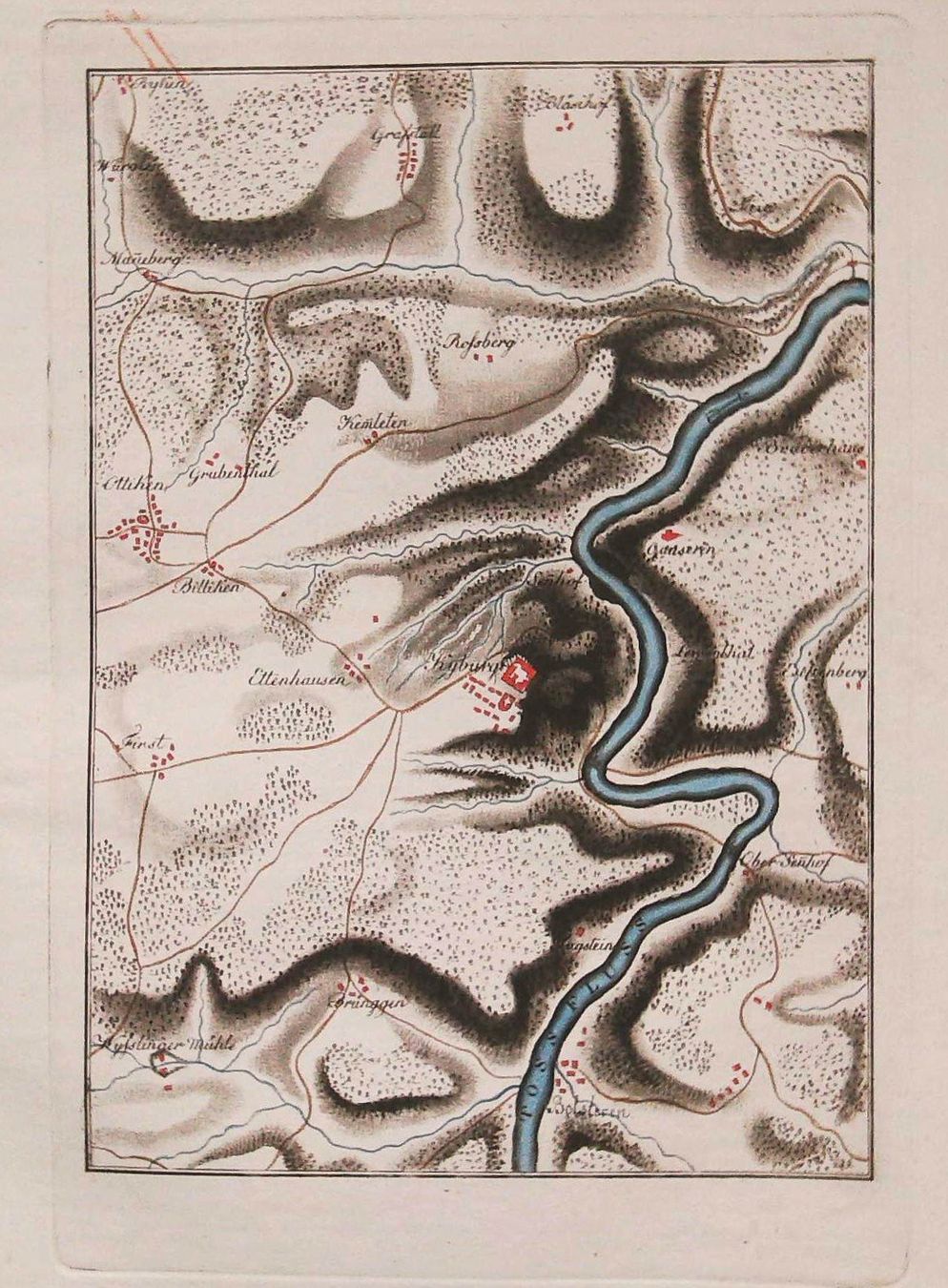 Libri: Kyburg Neujahrsblatt 1809 mit Plan und Ansicht – Usato da Rafz venduto da Helvet32 1