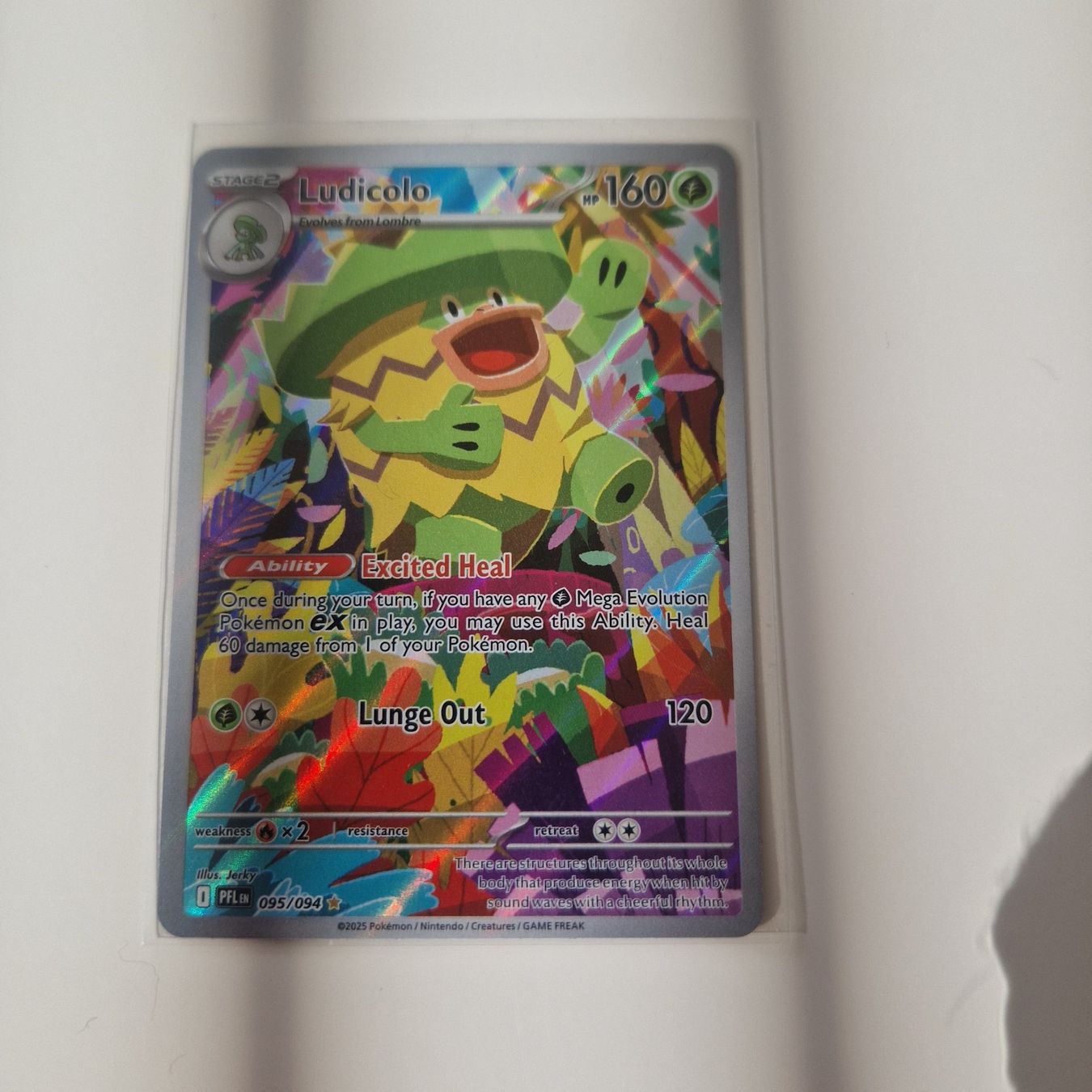 Pokémon Sammelbilder & Trading cards: Ludicolo Holo 095/094 Englisch – Gebraucht aus Brugg AG von Sasch09