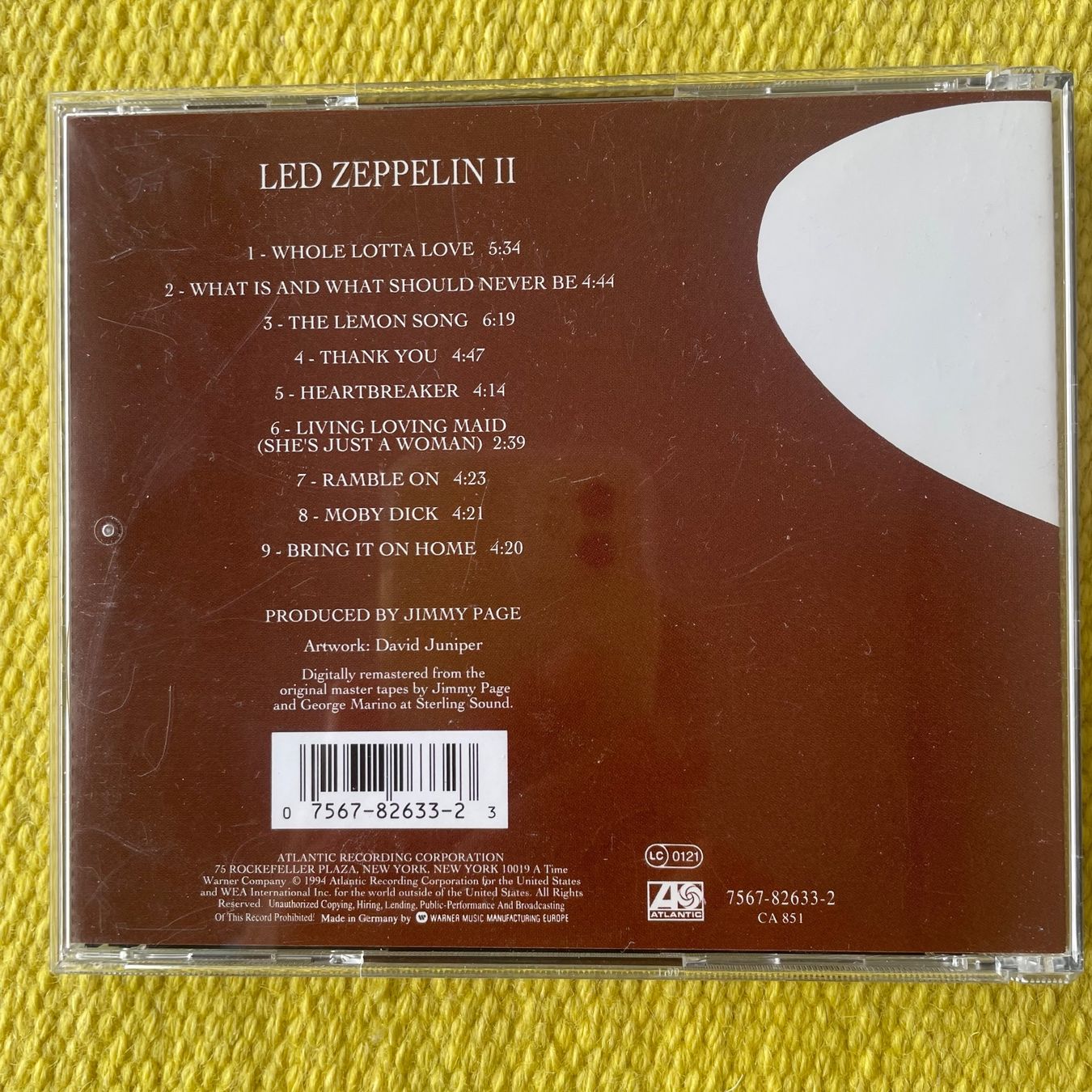 CD: LED ZEPPELIN-LED ZEPPELIN II69 – Usato da Rorschacherberg venduto da CD-Roli 1