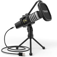 USB Kondensator Mikrofon Nierencharakter Computer Popfilter
