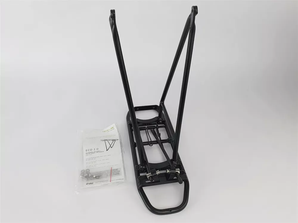 Racktime Eco 2.0 – Porte-bagages Système 26″/28″ – Noir, Robuste Et Pratique – Pour Vélos Urbains Et Randonnée