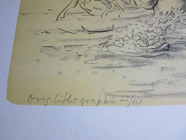 Grafiken & Lithographien: Fredi Schneider LITHOGRAPHIE SIGNIERT NUMMERIERT – Gebraucht aus Gersau von grafik-kunst 3