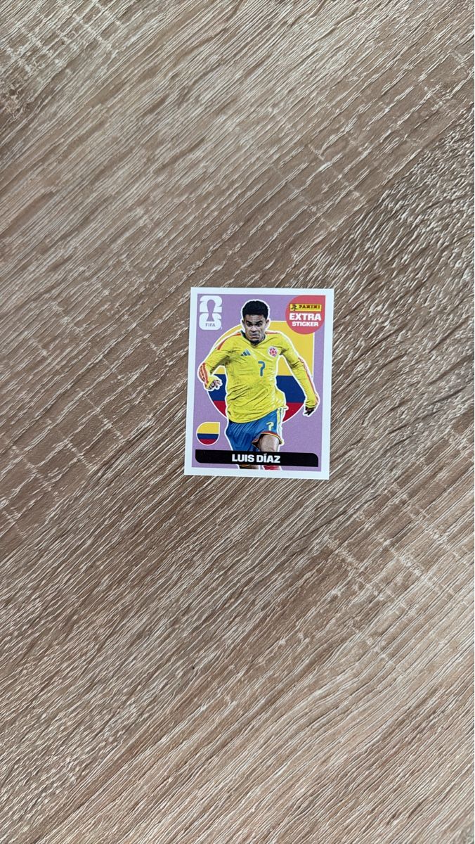 Panini Sammelbilder & Trading cards: Panini Extra Sticker Luis Diaz Lila – Neu (gemäss Beschreibung) aus Rheineck von Joel7_7_7