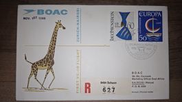 Boac Zürich - Nairobi 01.11.1966