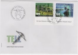 Tellspiele Serie mit TAB (dt) auf off. illustriertem FDC