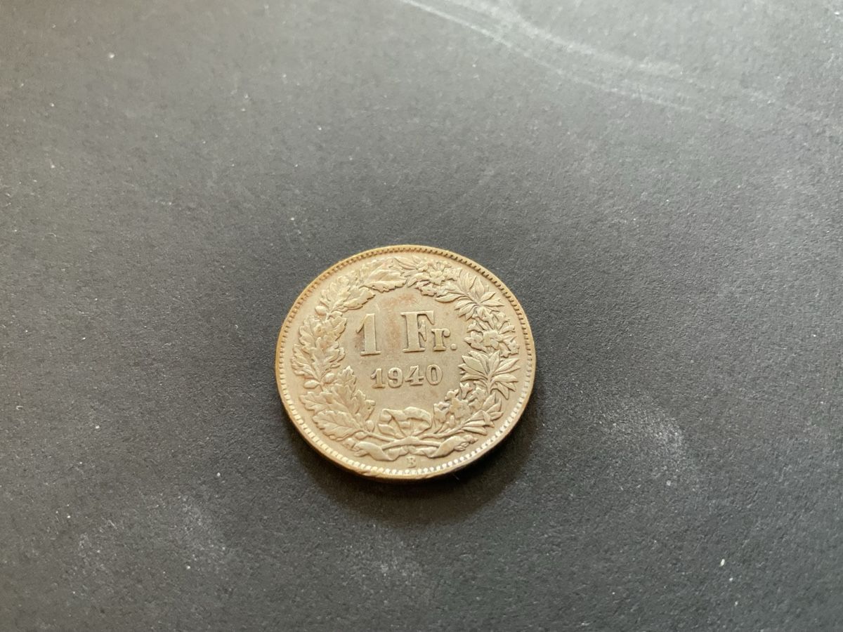 Toutes les monnaies: 1940 ALTER EINFRÄNKLER SS+  – D'occasion à Beinwil am See par Ricri 1