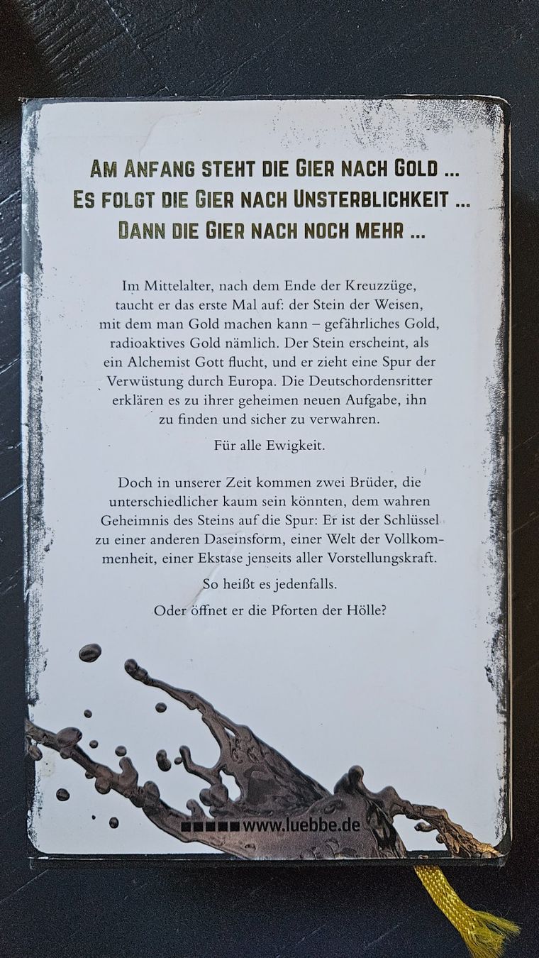 Bücher: Buch Teufelsgold von Andreas Eschbach – Gebraucht aus Basel von True_Hofer_Store 1