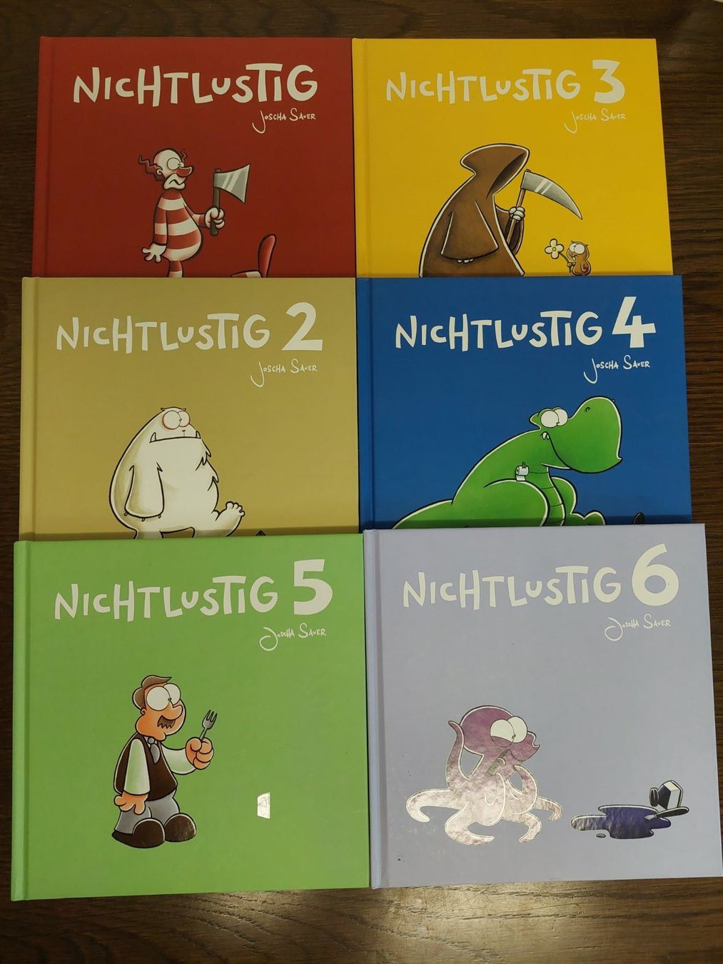 Fumetti: Nicht Lustig Comics Band 1-6 – Usato da Allschwil venduto da Mikan02