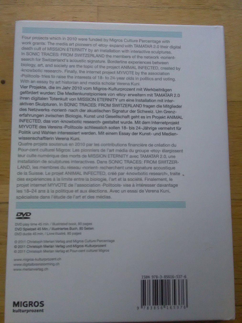 Alle DVDs: Digitale Kultur & Medienkunst Schweiz 11 – Gebraucht aus St. Gallen von elk2021 5